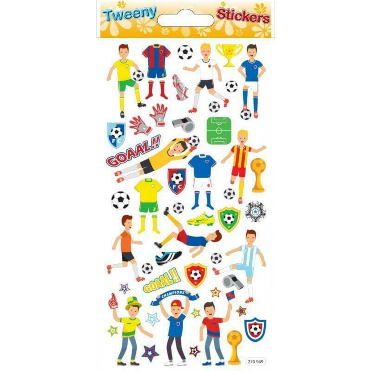 Stickers Tweeny football