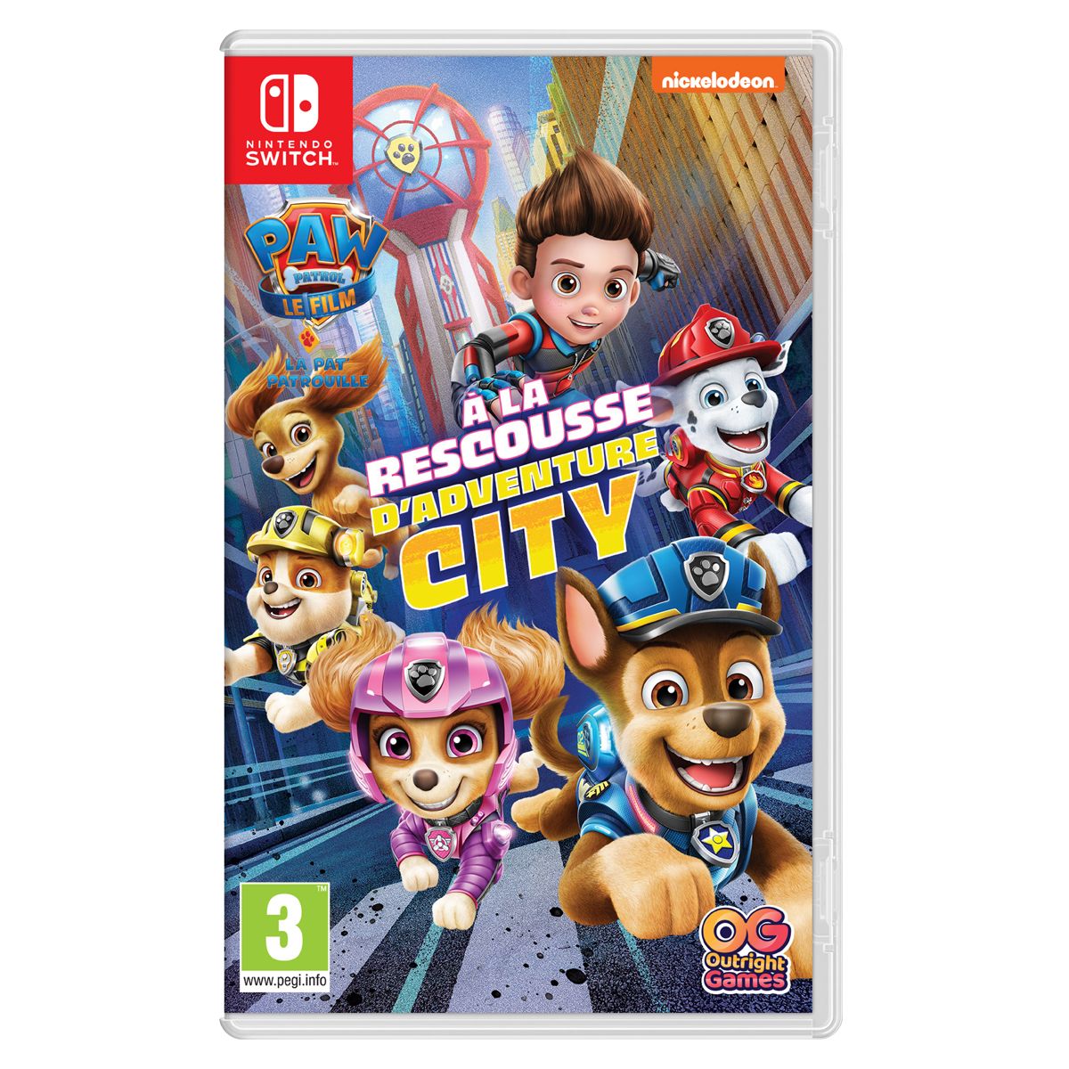 La Pat' Patrouille : À la rescousse d'Adventure City Nintendo Switch