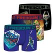 FREEGUN Lot de 3 Boxers homme Zelda. Coloris disponibles : Bleu
