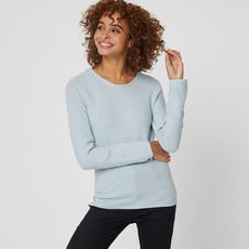 IN EXTENSO Pull femme (Bleu pale)