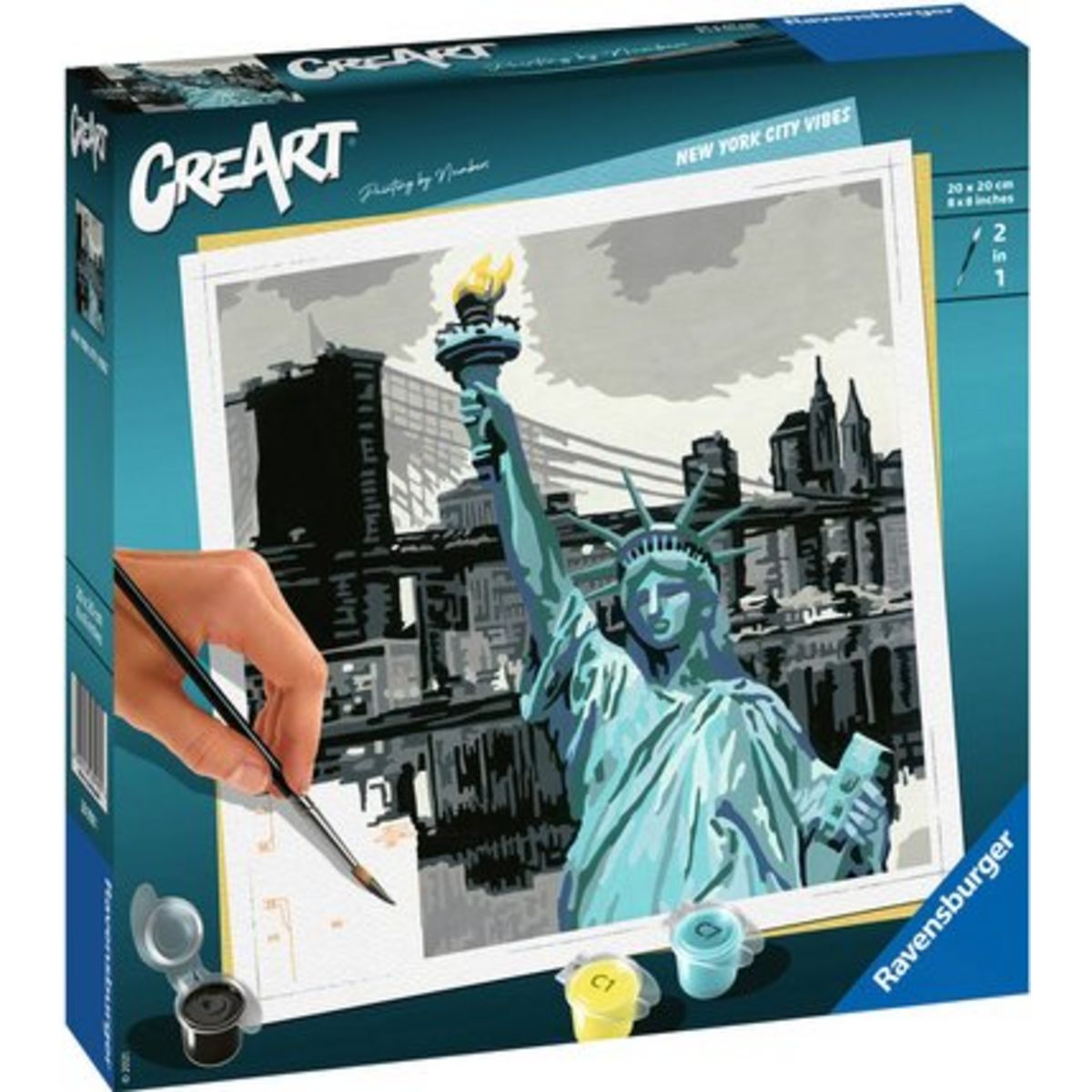 RAVENSBURGER Créart - Peinture par numéro pas cher 