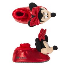 MINNIE Chaussons fille (Rouge)