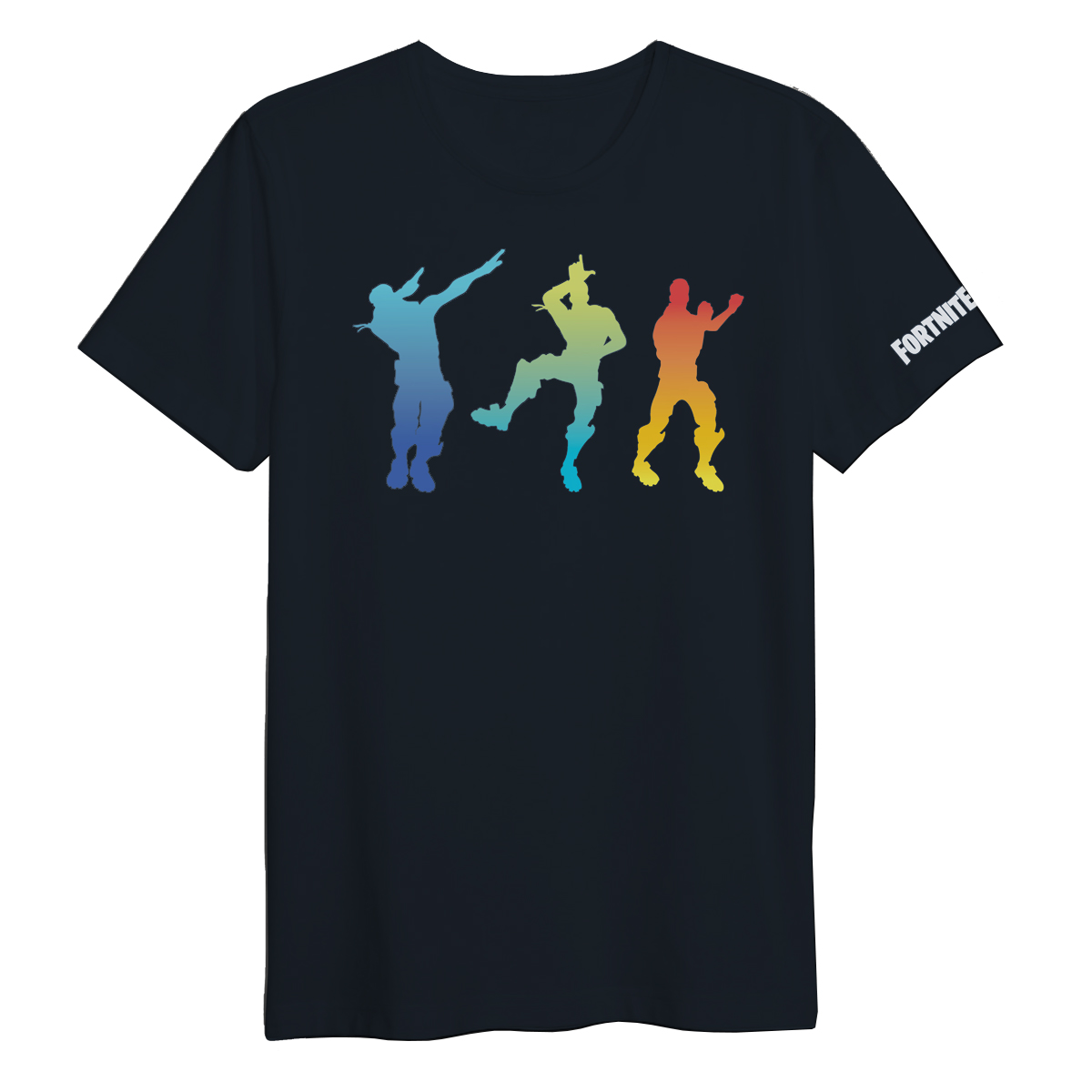 T Shirt Fortnite Exclusivit Auchan 3 Dances Noir Taille Enfant