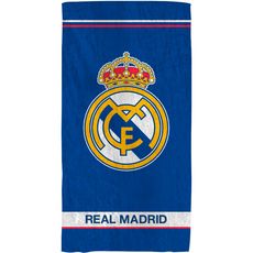 Real Madrid Drap de plage fantaisie en coton effet velours 360 gr/m2 REAL MADRID