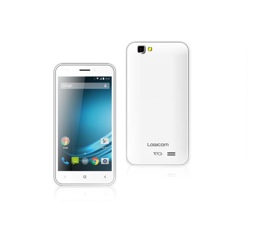 LOGICOM - Smartphone L-Ement 401 blanc 4Go