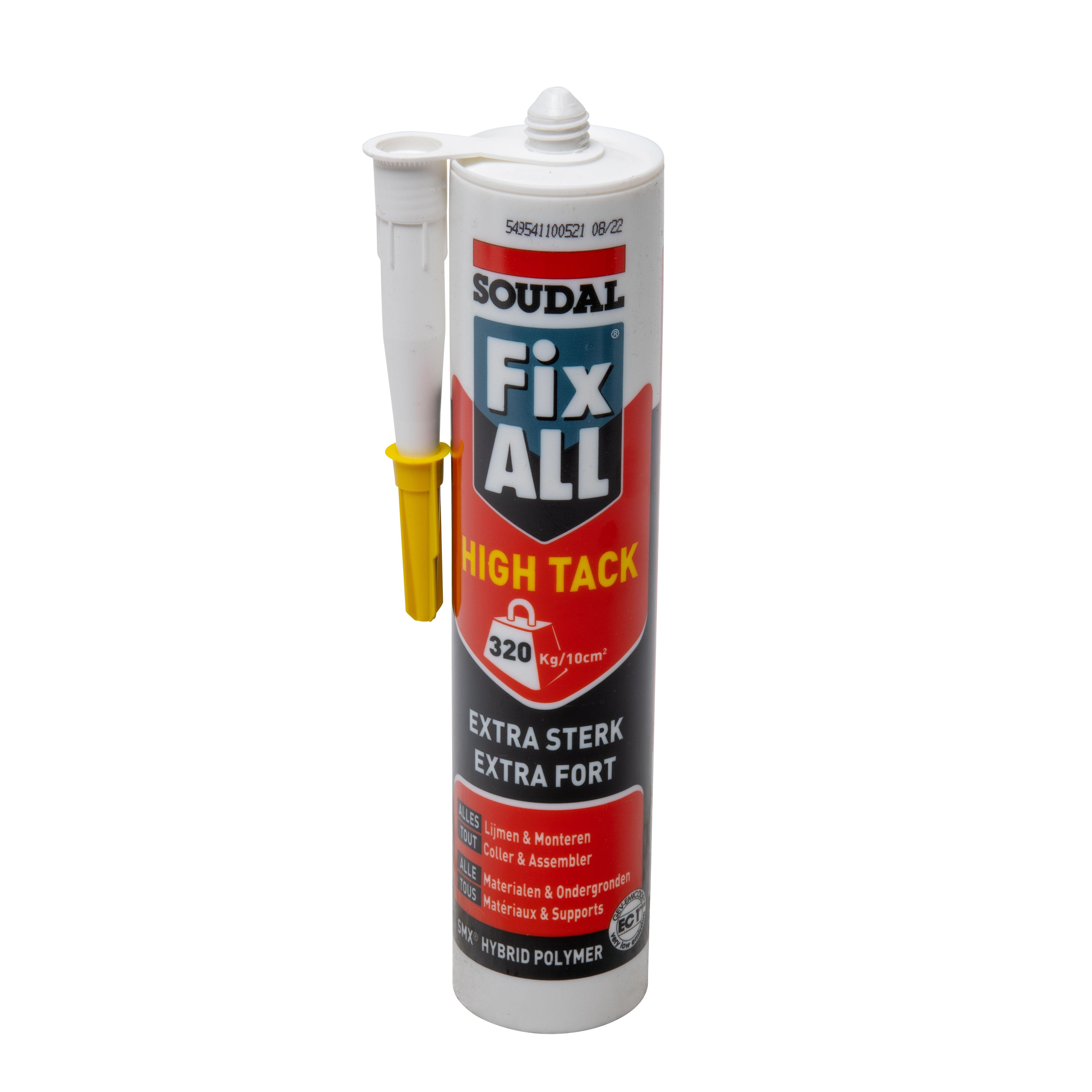 Cartouche colle extra forte Fix All HighTack 290ml pas cher 