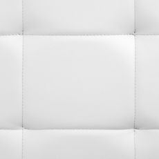 Cadre de lit Blanc Similicuir 200 x 160 cm