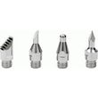 Dremel Set de 4 embouts de pyrogravure Dremel 204 pour VersaTip sur bois et cuir