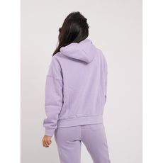 sweatshirt capuche ylona (Violet clair)