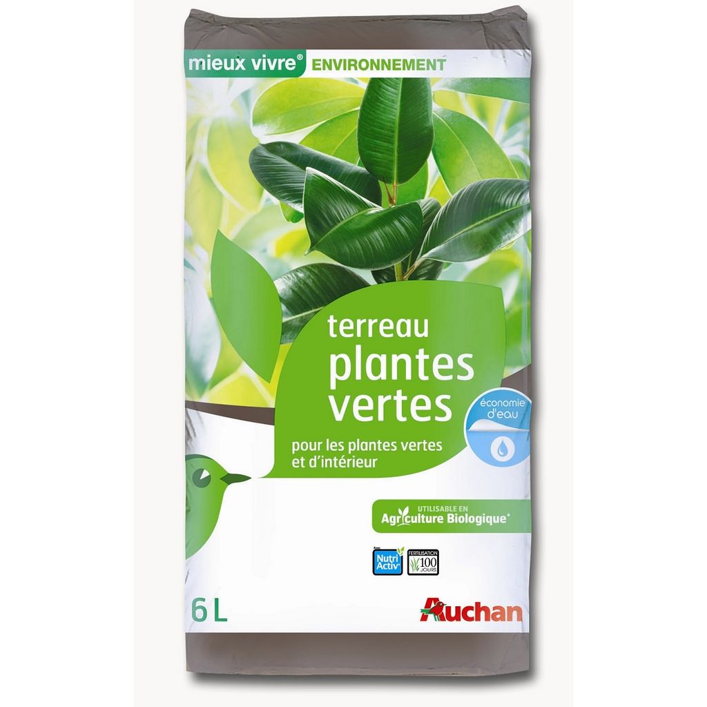 GARDENSTAR Terreau de rempotage UAB 6L pas cher 