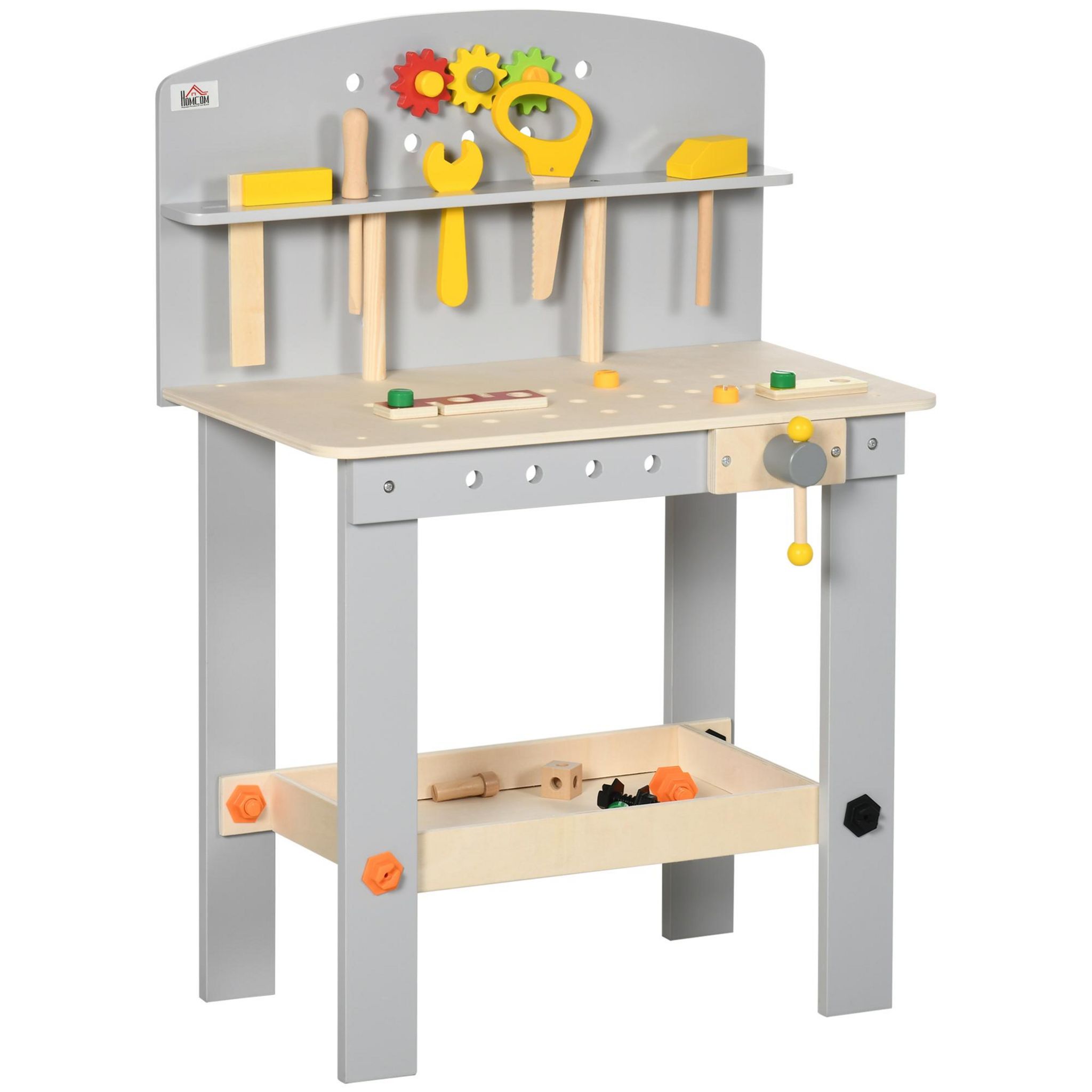 Solde - Mobilier FR20233M Établi-jouet Haut de gamme, avec outils pour  enfants Vert + Gris