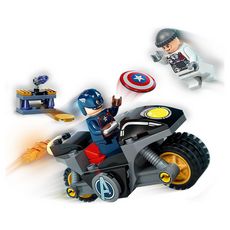 LEGO Marvel Super Heroes  76189 - The Infinity Saga - L’affrontement entre Captain America et Hydra