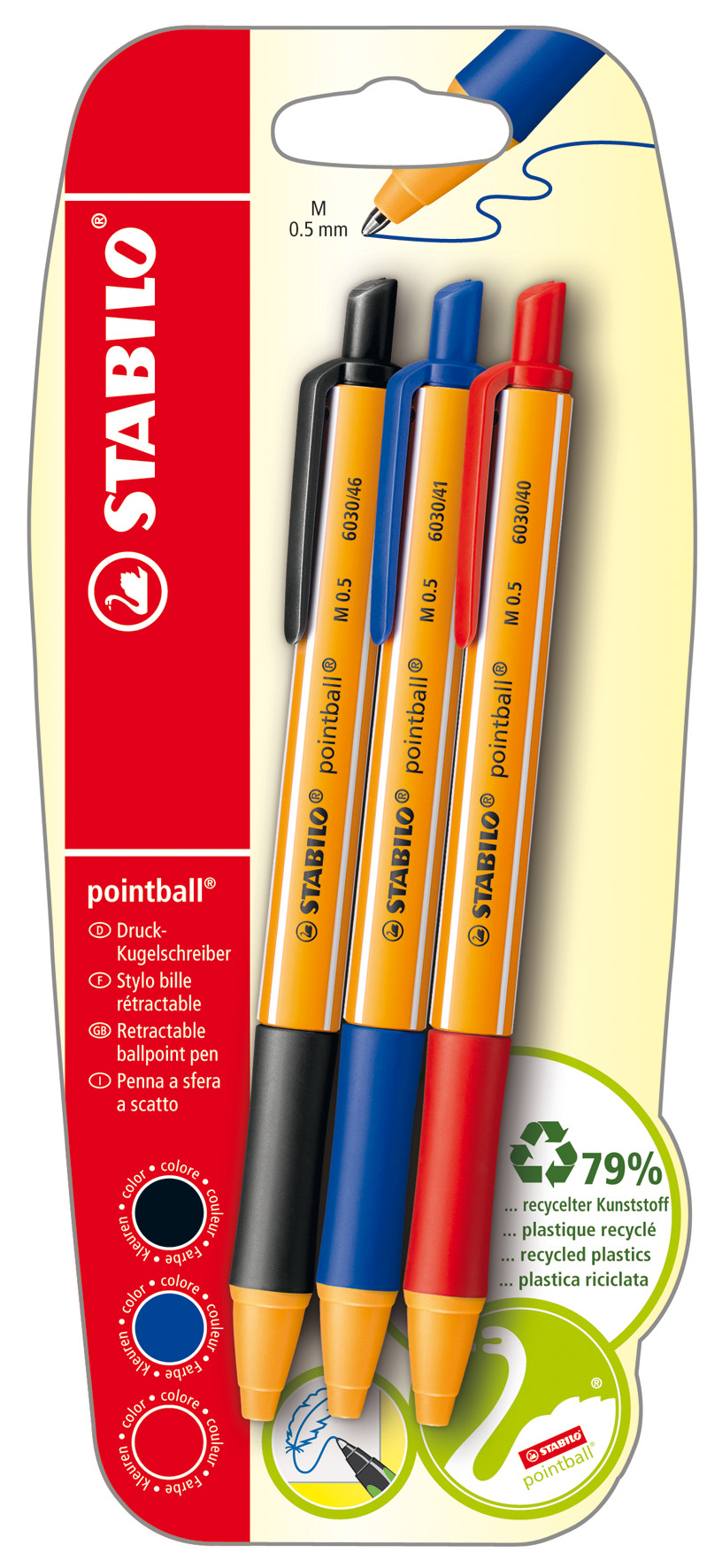 Stylos-bille pointball - STABILO