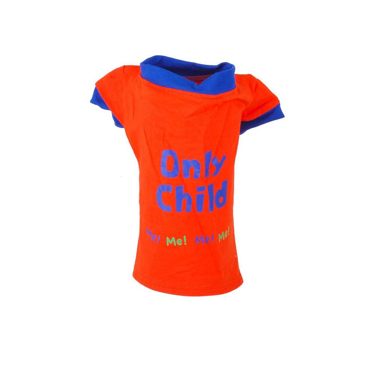 DIVERS T-shirt pour chien Only Child - Taille S - Orange