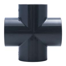 Raccord pression PVC en croix ø50 mm