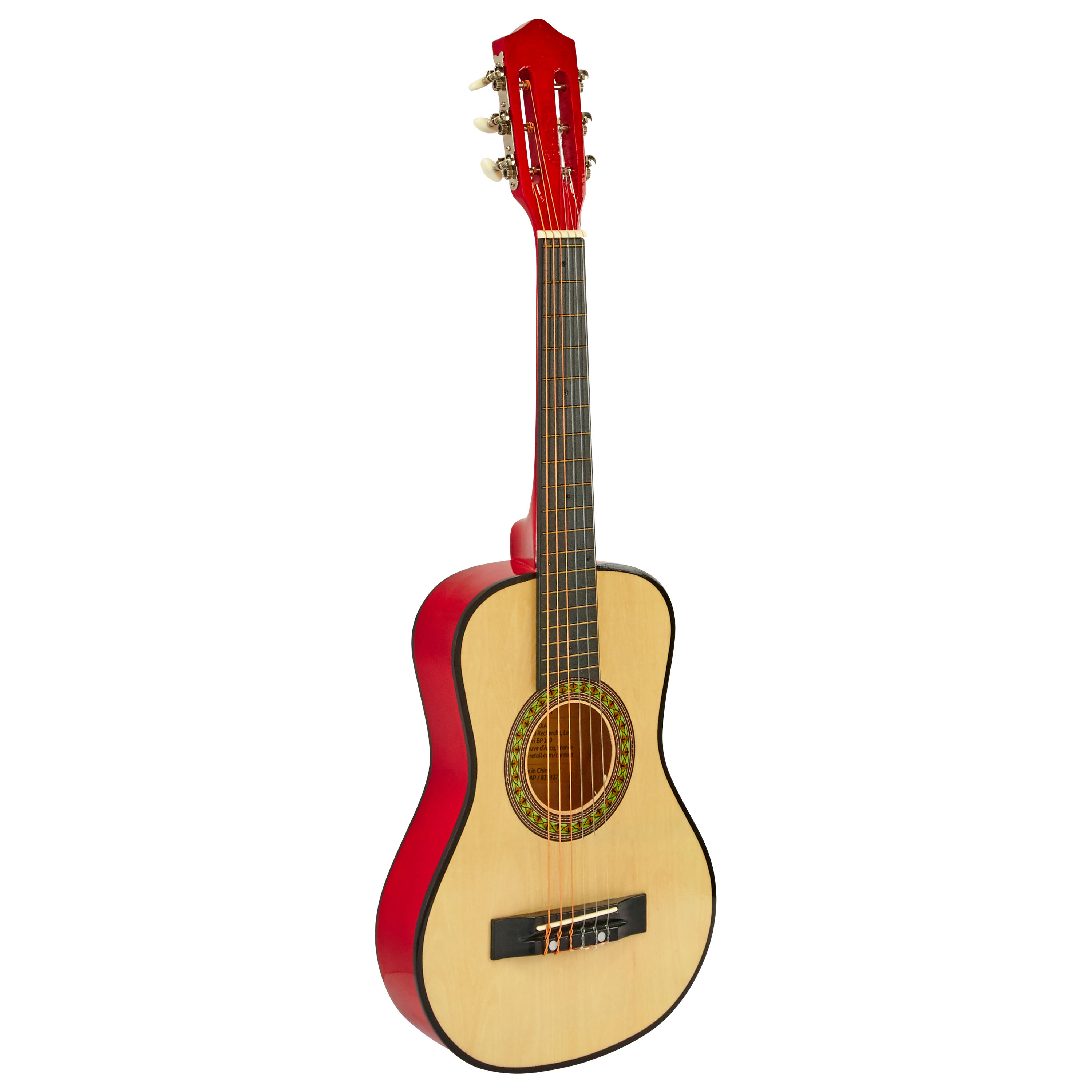 One Two Fun Mini guitare en bois 53 cm pas cher 