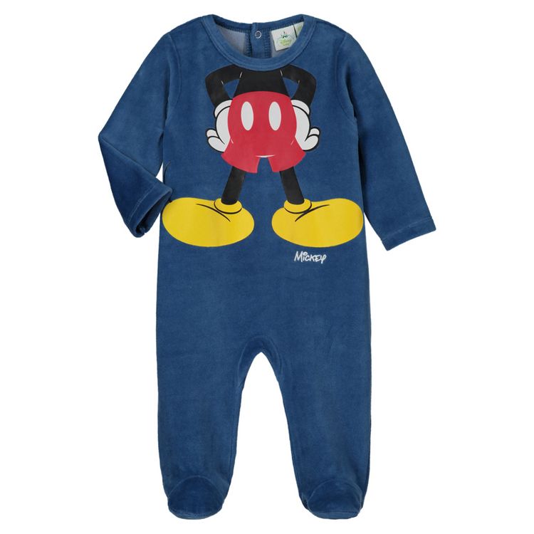 MICKEY Pyjama velours b b gar on pas cher Auchan