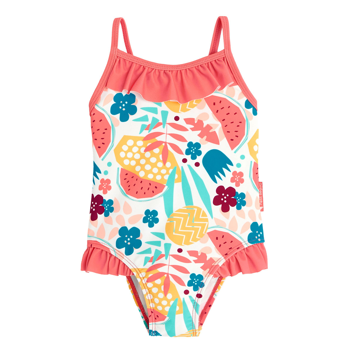 Petit B guin Maillot de bain fille 1 pi ce Mya pas cher Auchan