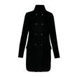  Manteau premium femme k6141. Coloris disponibles : Noir