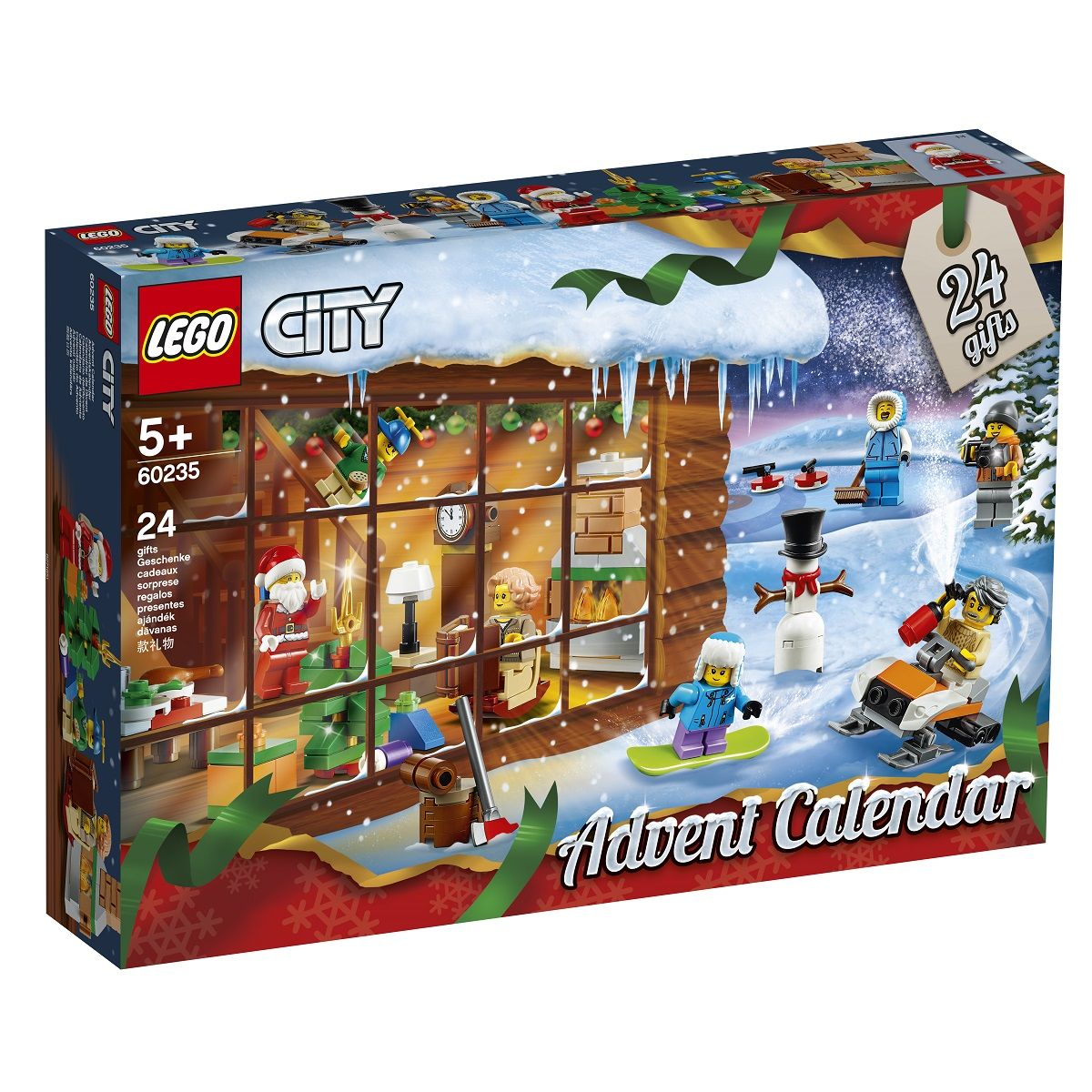 LEGO City 60235 - Le calendrier de l'Avent pas cher 