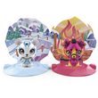 SPIN MASTER Figurine - Zoobles animaux - Pack de 2  - Blanc et rose