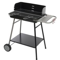 Neka Barbecue à charbon Azur - L. 53 x l. 38 cm - Noir