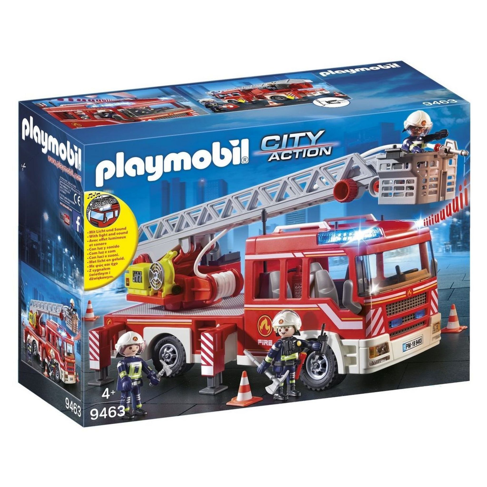 PLAYMOBIL 70907 - City Action - Starter Pack pompier et incendie pas cher 