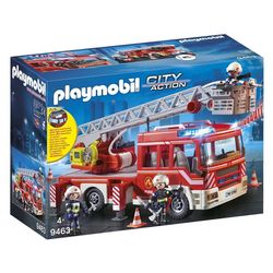 9463 - Camion pompiers échelle pivotante Playmobil City Action