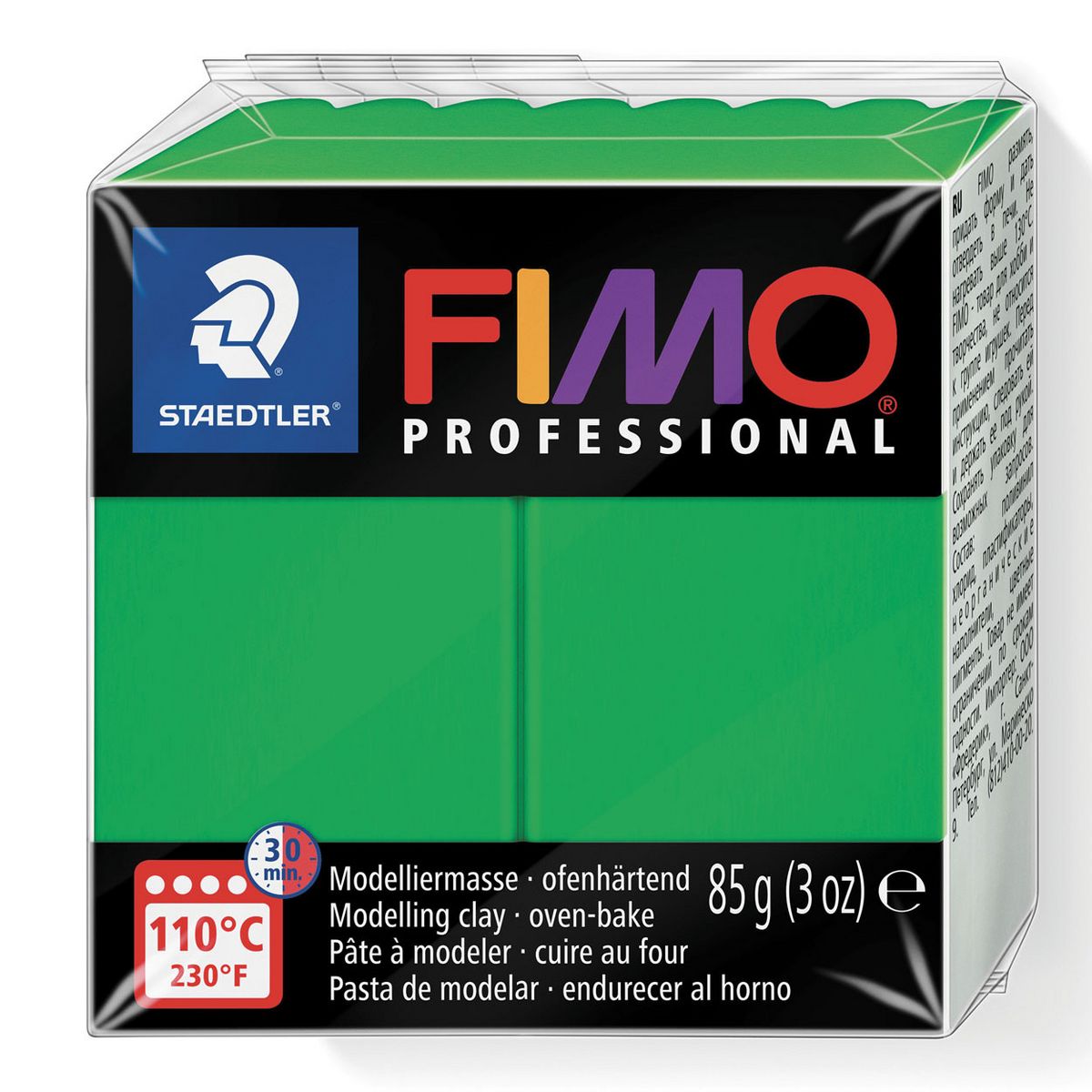 Fimo Pâte Fimo 85 g Professional Bien Vert 8004.5