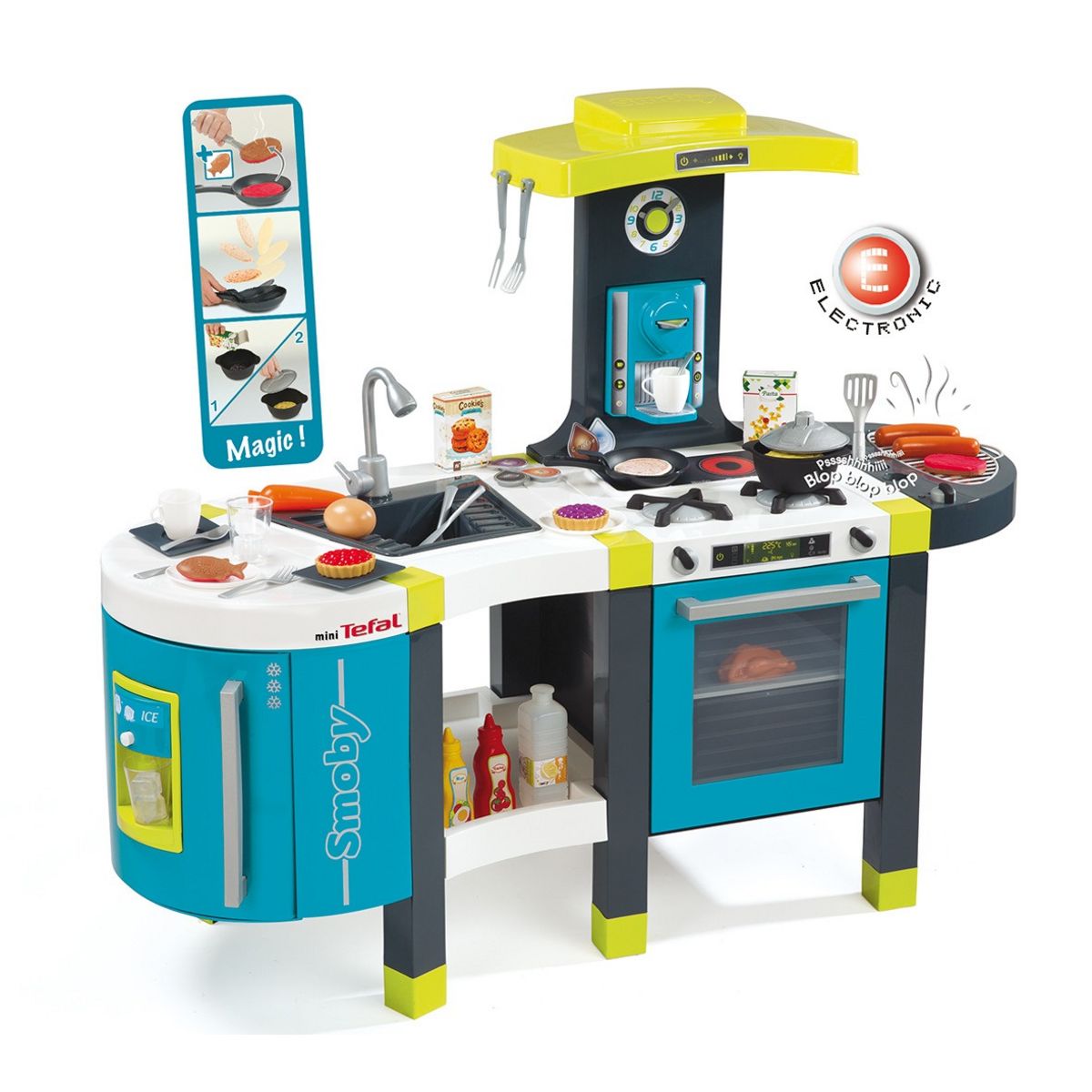 Cuisine clean Téfal enfant SMOBY : la boîte à Prix Carrefour