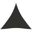 Voile de parasol Tissu Oxford triangulaire 6x6x6 m Anthracite