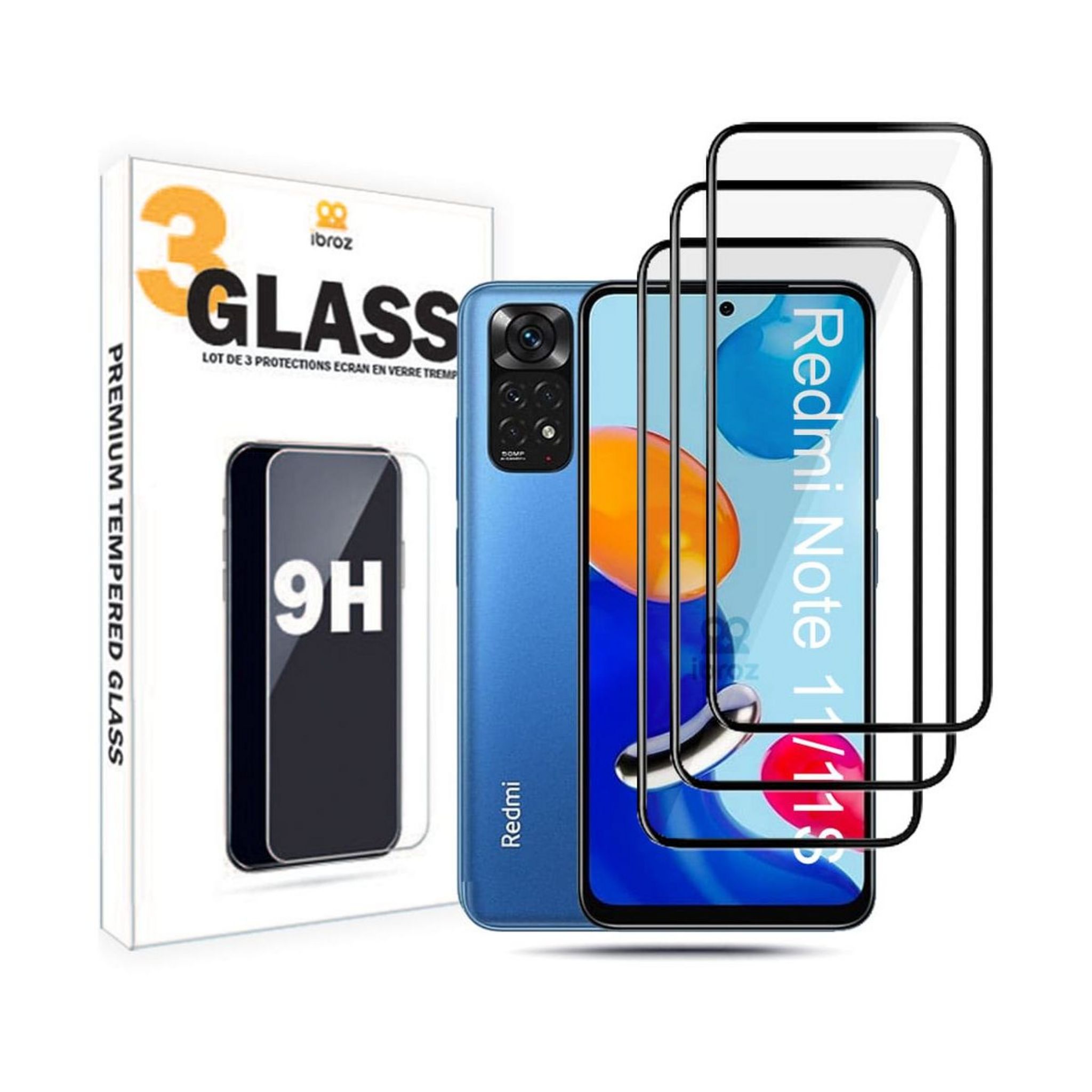 PanzerGlass - protection d'écran - verre trempé pour Xiaomi Redmi Note 11,  Note 11S Pas Cher