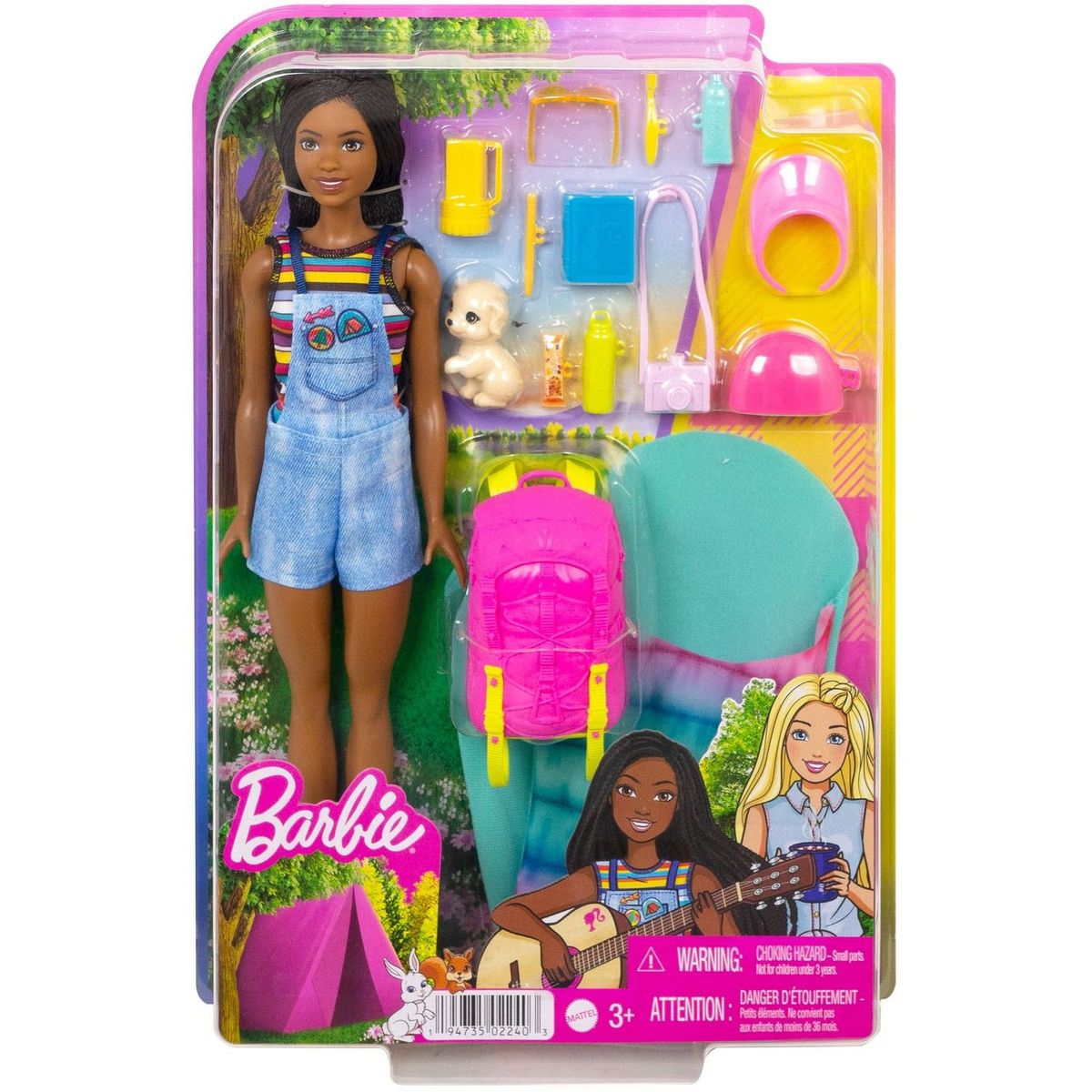 BARBIE Poupée Barbie Brooklyn Camping