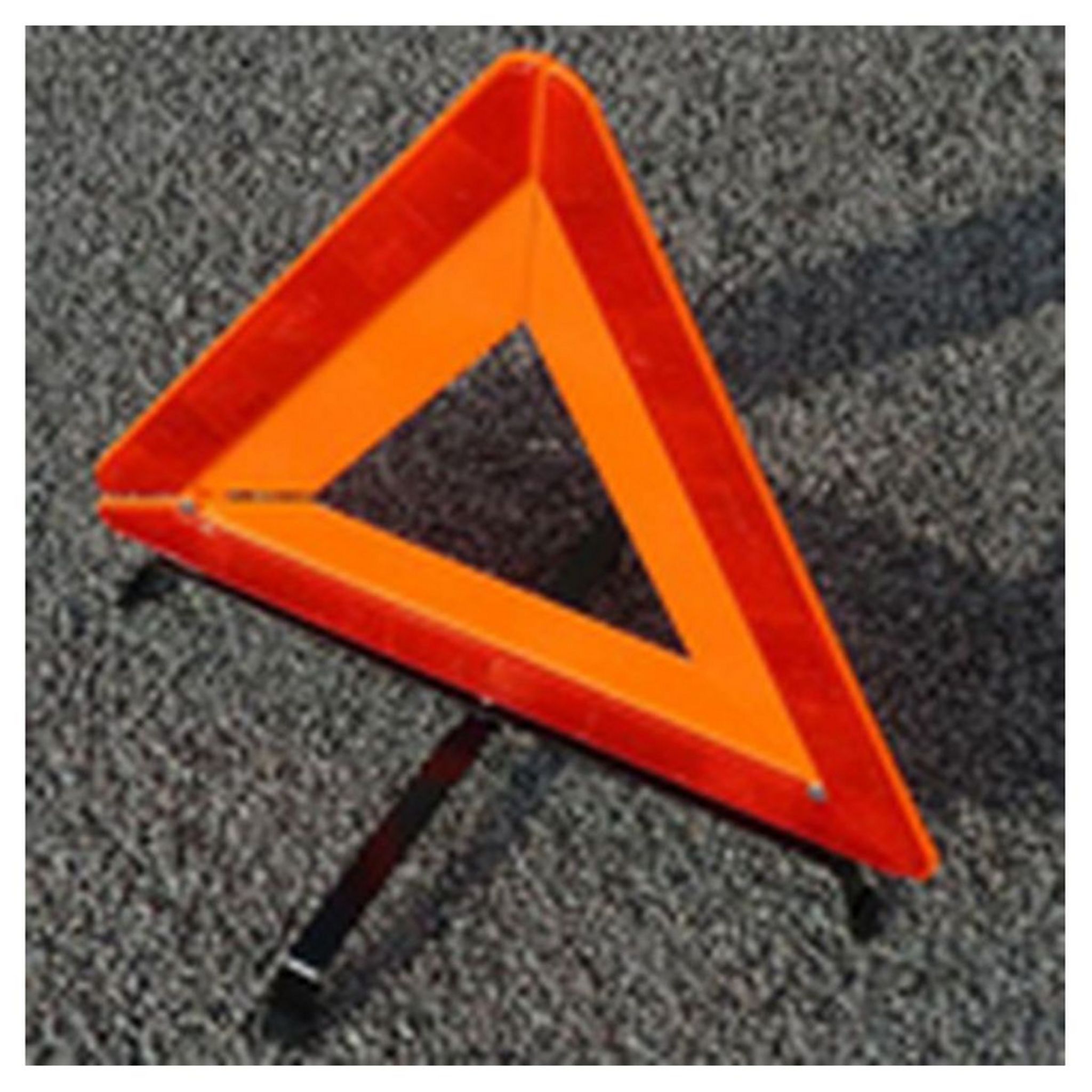Triangle de signalisation haute visibilité x1 1 pièce pas cher 