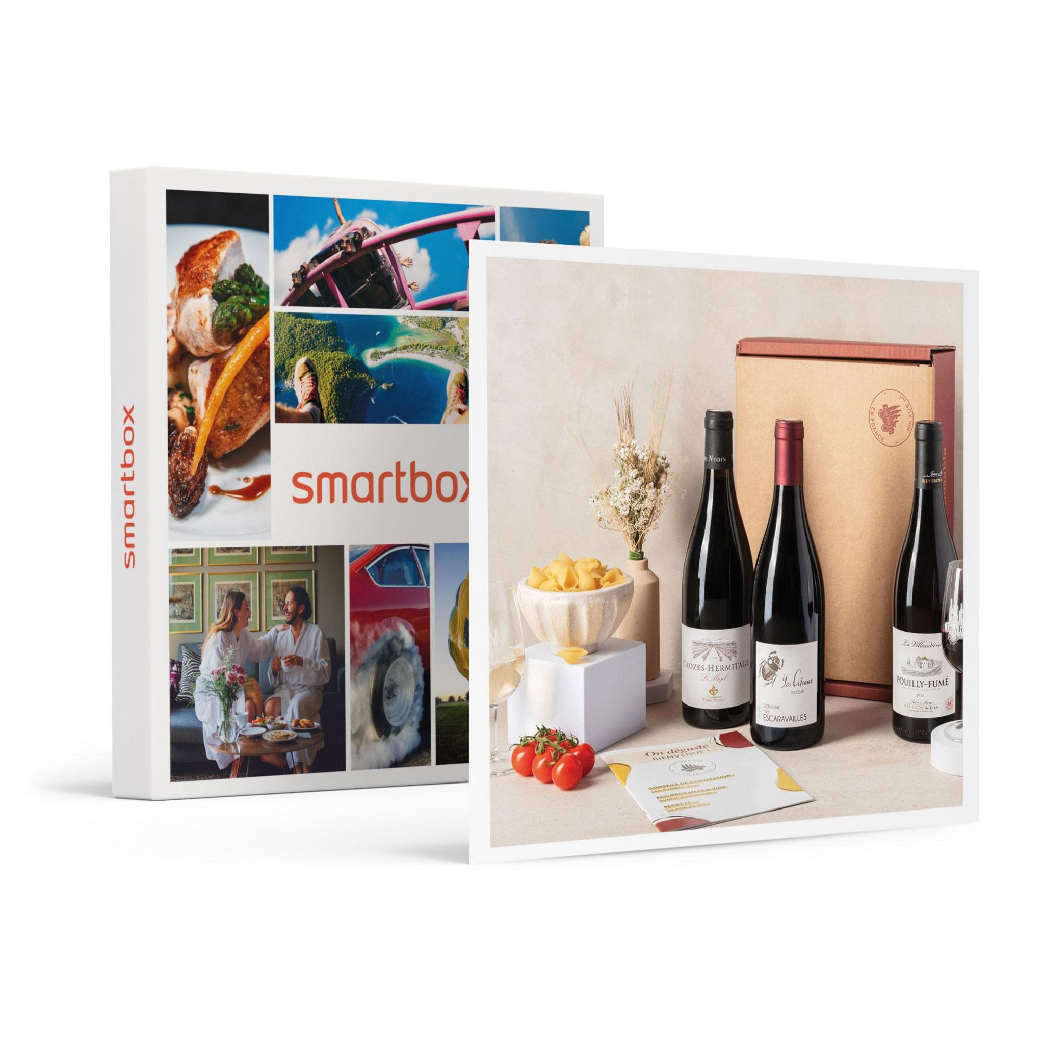 Smartbox Coffret Pépites de vignerons : 3 grands vins et livret de