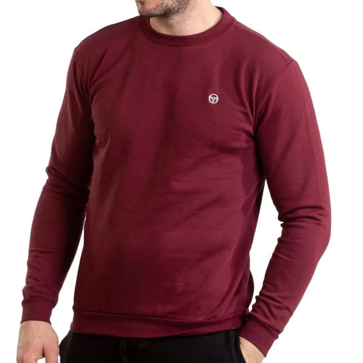 Sweat rouge bordeaux homme new arrivals