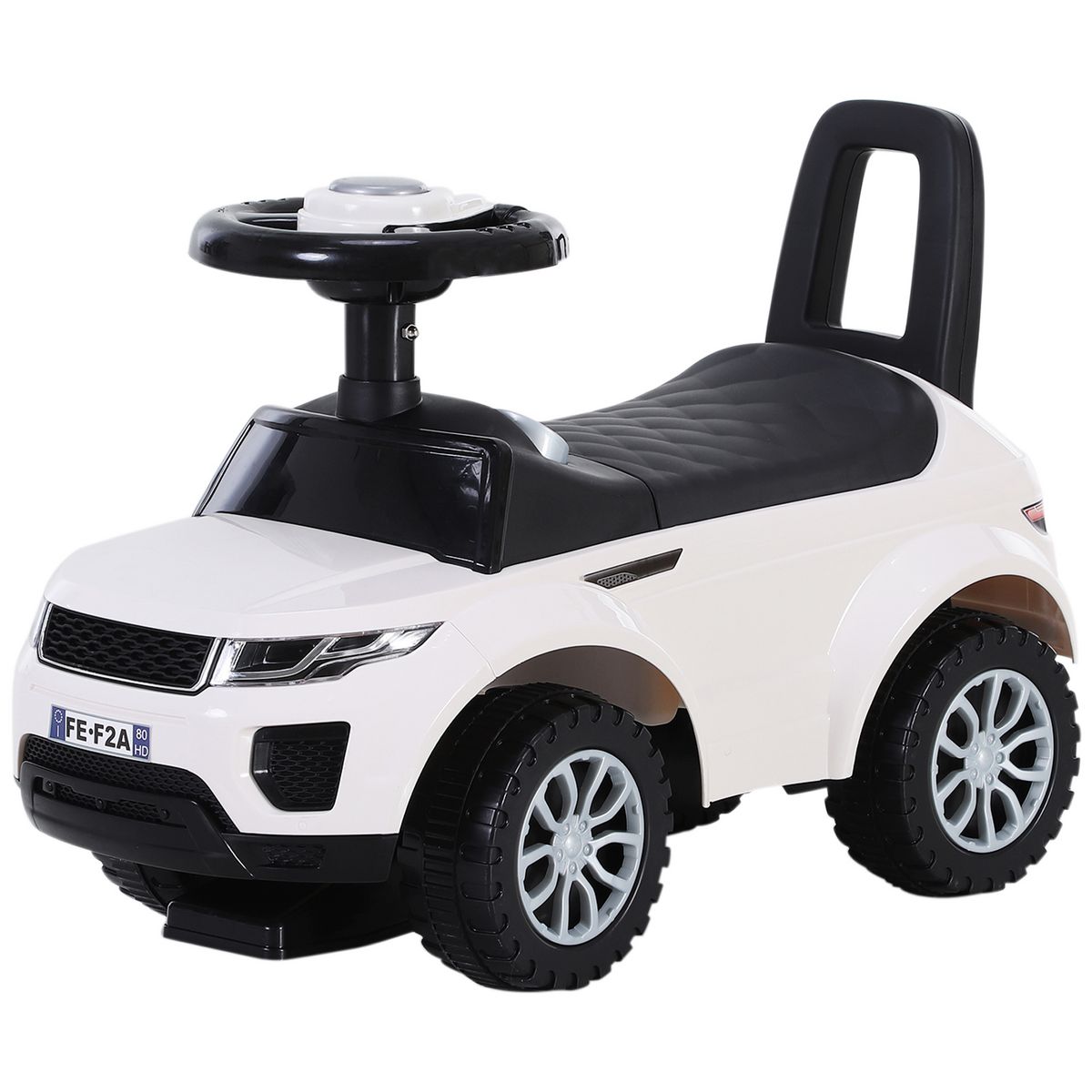 HOMCOM Porteur enfants voiture 12-36 mois coffre klaxon pas cher 