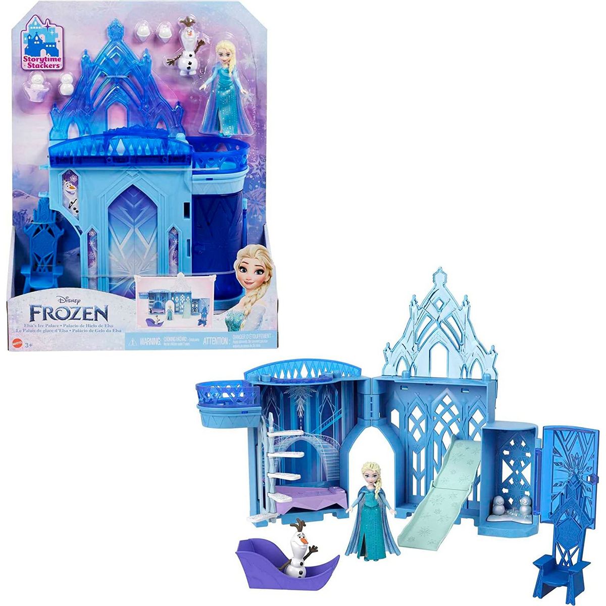 DISNEY PRINCESS Le palais de glace d'Elsa La Reine des Neiges Disney 