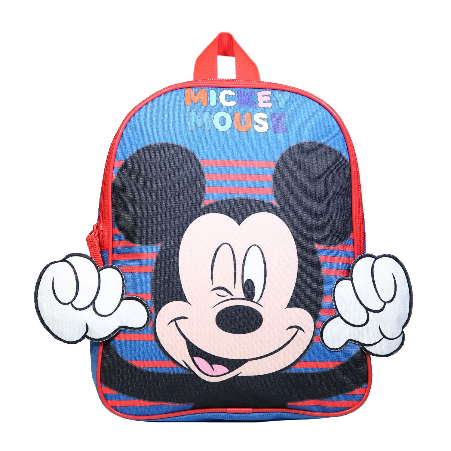 Sac à dos maternelle Disney personnalisé - Mickey bleu