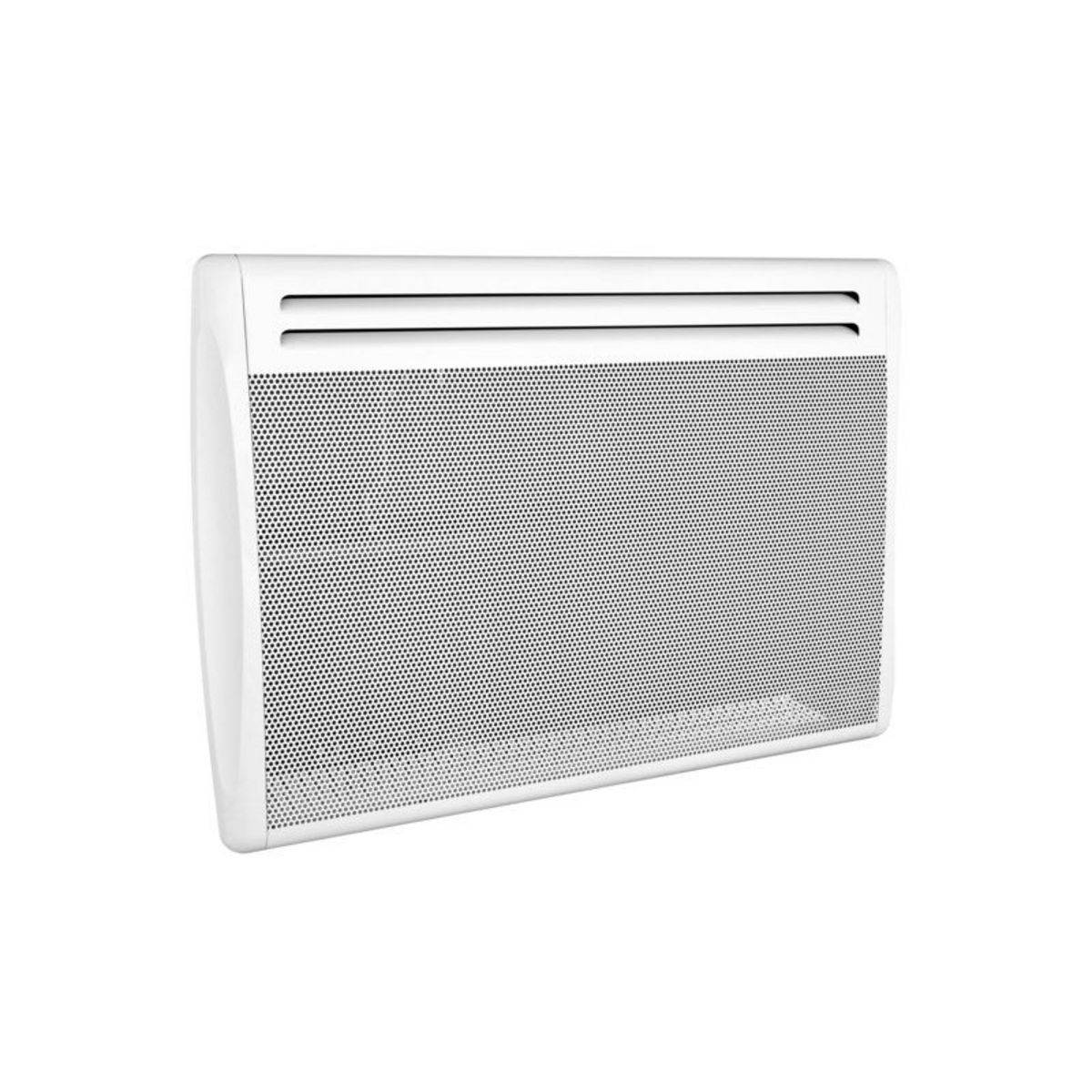 Radiateur électrique à Inertie Pierre Lanaï 1500 W CENTRALE BRICO Radiateur électrique à rayonnement 1500 W Neomia 2  horizontal blanc pas cher à prix Auchan