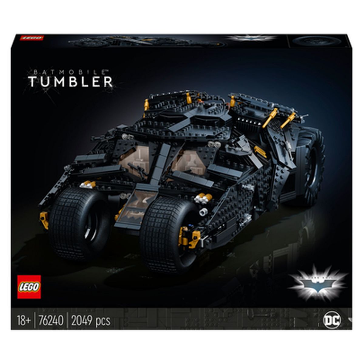 LEGO DC Batman 76240 - La Batmobile Tumbler, Maquette Voiture, Set Pour  Adultes pas cher 