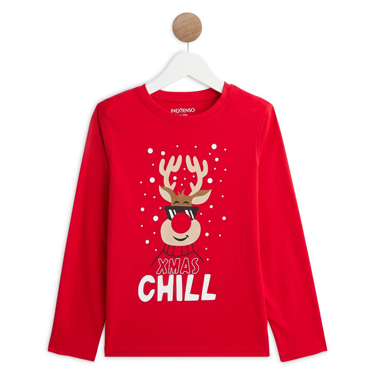 tee shirt noel auchan