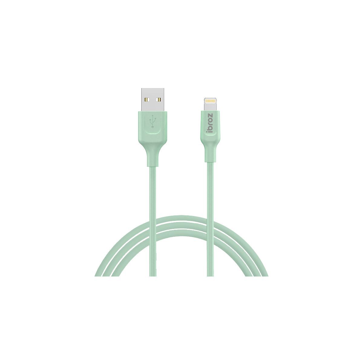 IBROZ Câble Lightning vers USB 1m vert