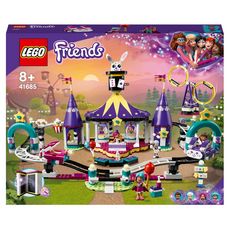 LEGO Friends 41685 Les montagnes russes de la fête foraine magique dès 8 ans