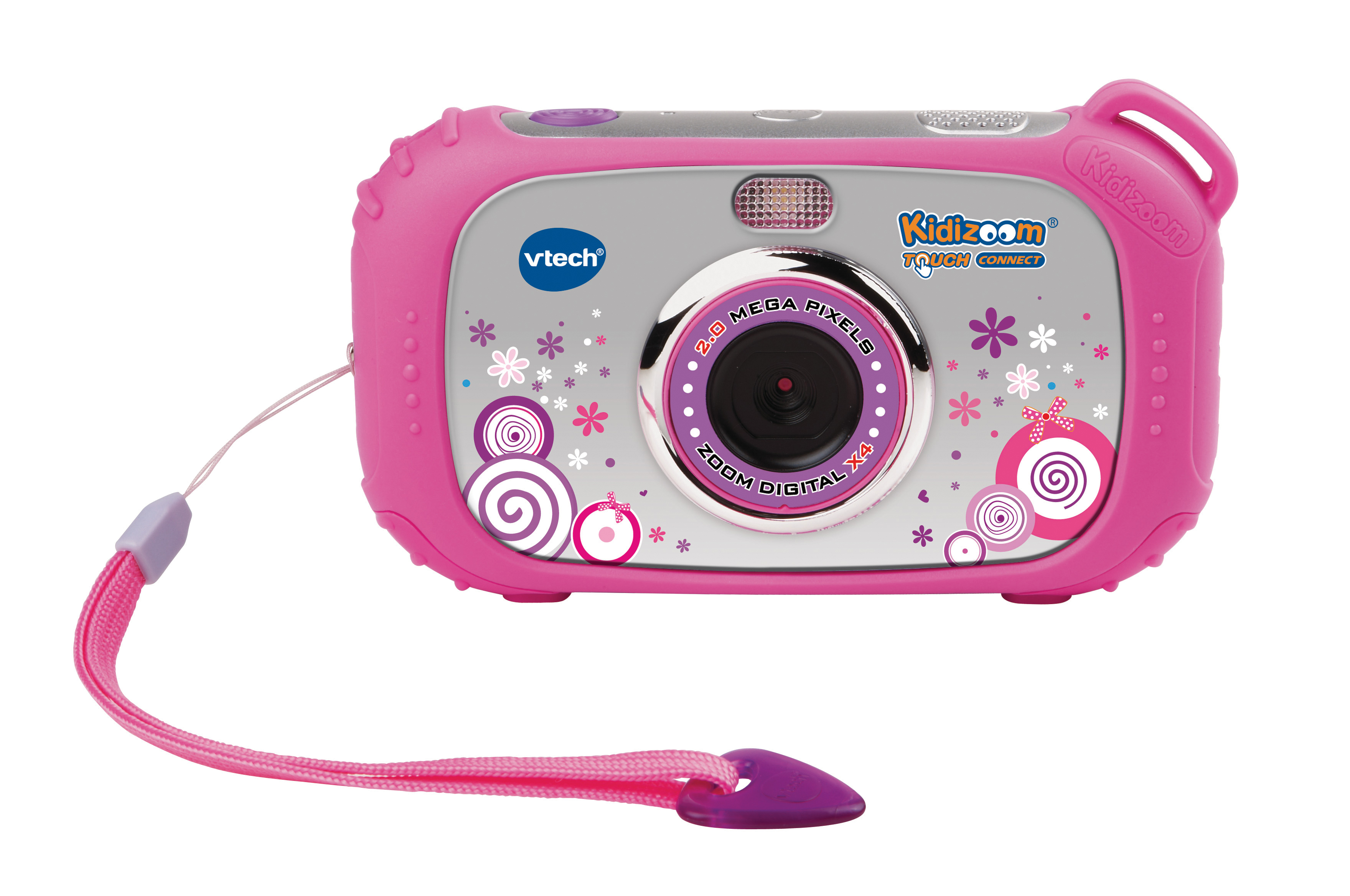 Appareil photo enfant VTECH Kidizoom Snap Touch rose Vtech en multicolore