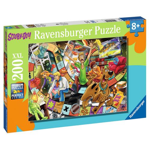 Puzzle 200 pièces XXL - Jeu de piste avec Scooby-Doo