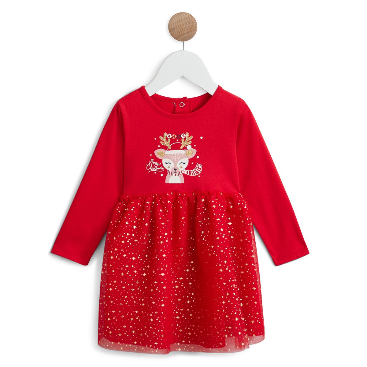 INEXTENSO Robe de noel bebe fille pas cher Auchan