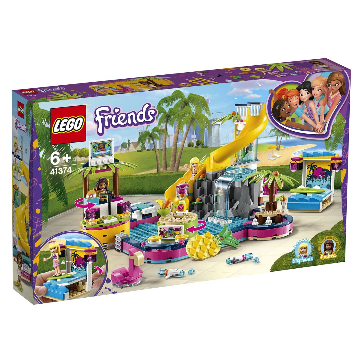 Achetez lego friends piscine quasi neuf, annonce vente à Brienne-le-Château  (10) WB168760424