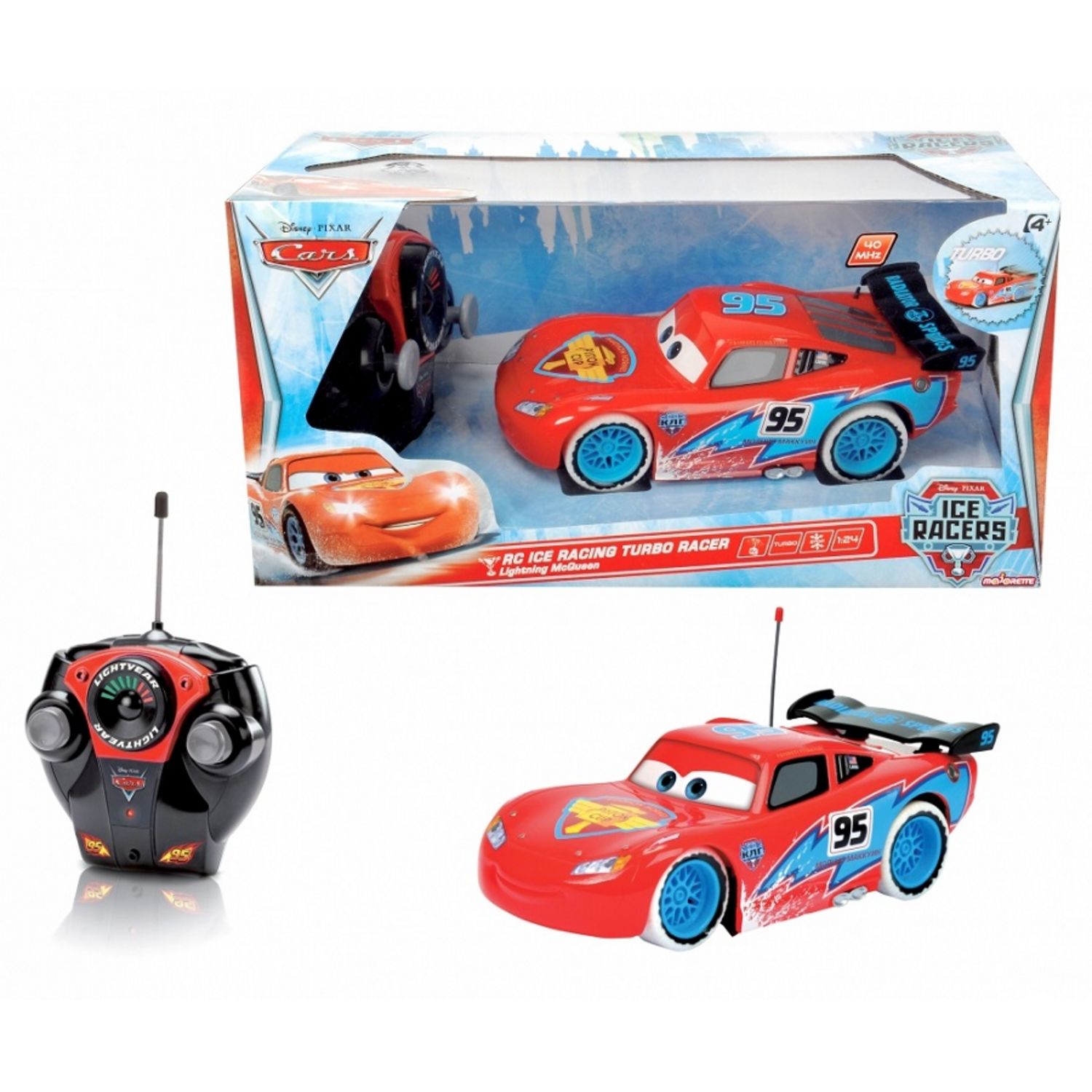 SMOBY Voiture radiocommandée McQueen Neon 1/24 pas cher 