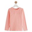 IN EXTENSO T-shirt manches longues fille. Coloris disponibles : Rose